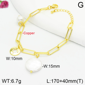 Fashion Copper Bracelet  F2B300533bbov-J123