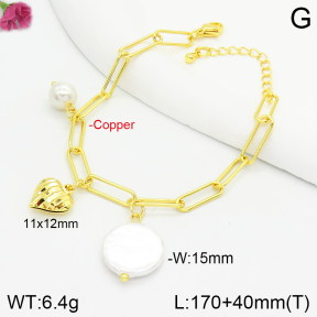 Fashion Copper Bracelet  F2B300535bbov-J123