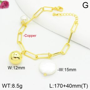 Fashion Copper Bracelet  F2B300536bbov-J123