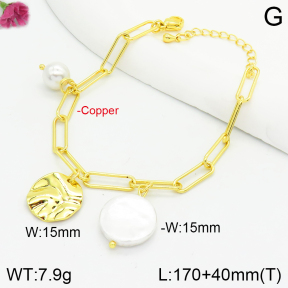 Fashion Copper Bracelet  F2B300539bbov-J123