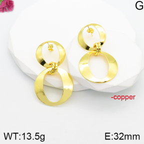 Fashion Copper Earrings  F5E201118vbnl-J165