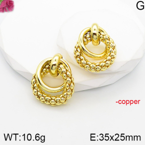 Fashion Copper Earrings  F5E201155bbov-J165