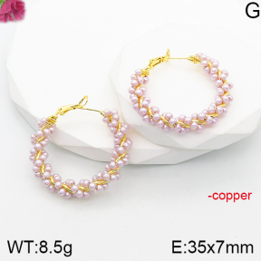 Fashion Copper Earrings  F5E300367bbov-J165