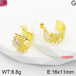 Fashion Copper Earrings  F5E401529bbov-J165