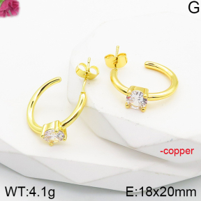 Fashion Copper Earrings  F5E401535bbov-J165