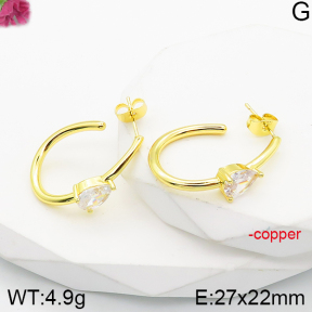 Fashion Copper Earrings  F5E401536bbov-J165