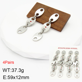 Stainless Steel Earrings  2E4002735ajvb-499