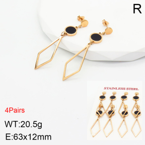 Stainless Steel Earrings  2E4002745aiov-499