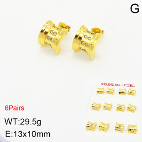 Stainless Steel Earrings  2E4002780akia-499