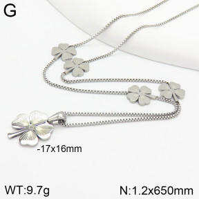 Stainless Steel Necklace  2N2003526bbov-499