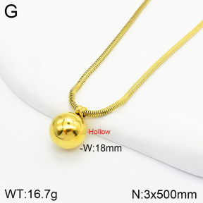 Stainless Steel Necklace  2N2003532ahjb-499