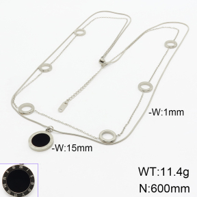 Stainless Steel Necklace  2N4002431bhia-499