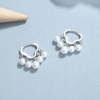925 Silver Earrings  WT:3.6g  17.8*22.4mm  JE5565ajio-Y06