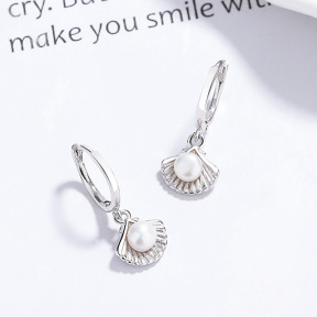 925 Silver Earrings  WT:2g  8.8*20mm  JE5609aijo-Y06