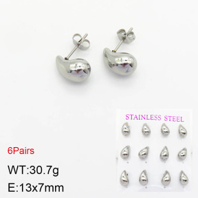 Stainless Steel Earrings  2E2002757vhov-436