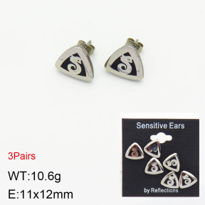 Stainless Steel Earrings  2E2002769ablb-658
