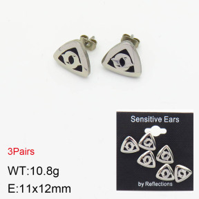 Stainless Steel Earrings  2E2002771ablb-658