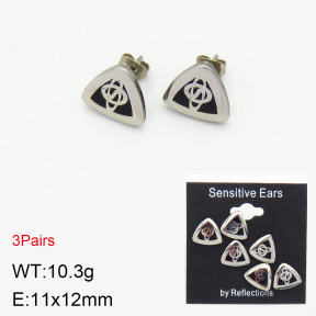 Stainless Steel Earrings  2E2002773ablb-658