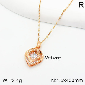 Stainless Steel Necklace  Moissanite  2N4002436aima-355
