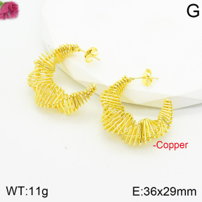 Fashion Copper Earrings  F2E200524vbnb-J40