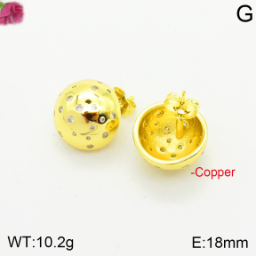Fashion Copper Earrings  F2E401070bbov-J40