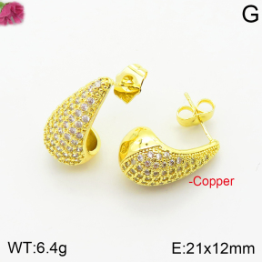 Fashion Copper Earrings  F2E401071bbov-J40