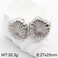 Stainless Steel Earrings  Handmade Polished  5E2003314vbpb-066