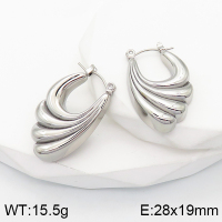 Stainless Steel Earrings  Handmade Polished  5E2003332bhva-066