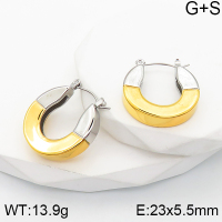 Stainless Steel Earrings  Handmade Polished  5E2003346vhkb-066