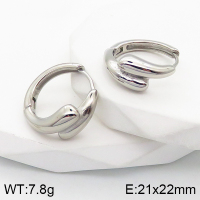 Stainless Steel Earrings  Handmade Polished  5E2003408bhva-066