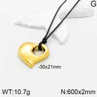 Stainless Steel Necklace  Handmade Polished  5N5000097bhva-066