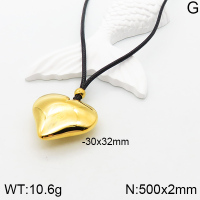 Stainless Steel Necklace  Handmade Polished  5N5000099bhia-066