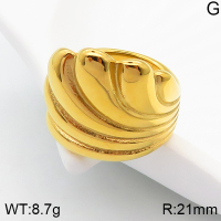 Stainless Steel Ring  6-8#  Handmade Polished  5R2002448bhva-066