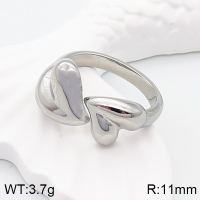 Stainless Steel Ring  Handmade Polished  5R2002459vbpb-066