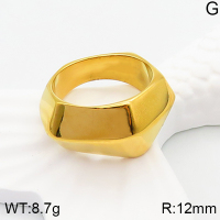Stainless Steel Ring  6-8#  Handmade Polished  5R2002466bhva-066