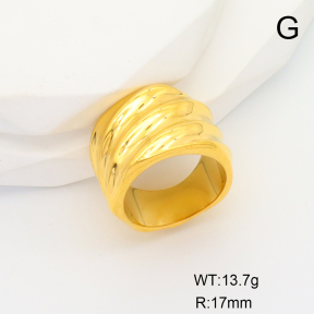 Stainless Steel Ring  6-8#  Handmade Polished  6R2001284bhva-066