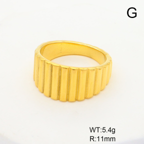 Stainless Steel Ring  6-8#  Handmade Polished  6R2001311bhva-066