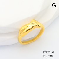 Stainless Steel Ring  6-8#  Handmade Polished  6R2001329bhva-066