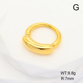 Stainless Steel Ring  6-8#  Handmade Polished  6R2001332bhva-066