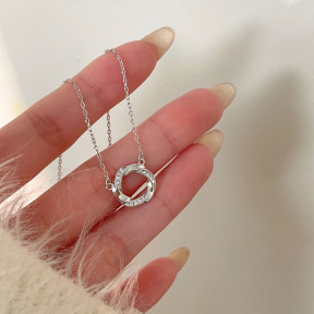 925 Silver Necklace  WT:1.84g  40+5cm  JN5664ajvb-Y15