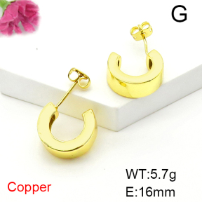 Fashion Copper Earrings  F6E200431vbnb-L017