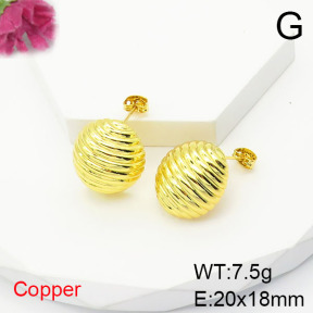 Fashion Copper Earrings  F6E200454vbmb-L017