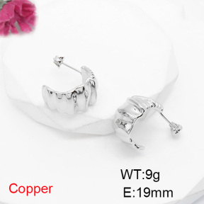 Fashion Copper Earrings  F6E200471vbmb-L017