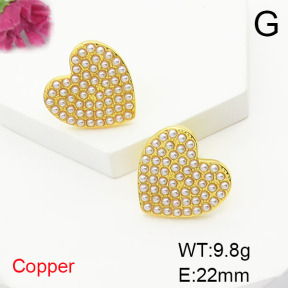 Fashion Copper Earrings  F6E301731bbov-L017
