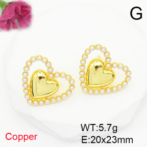 Fashion Copper Earrings  F6E301733bbov-L017
