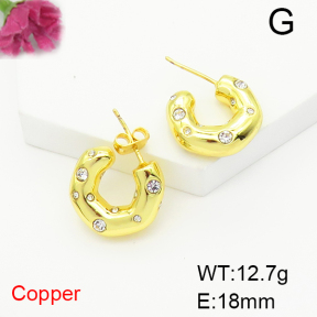 Fashion Copper Earrings  F6E404746vbnb-L017