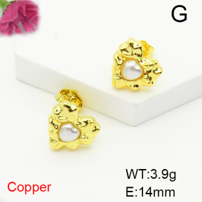 Fashion Copper Earrings  F6E404748ablb-L017
