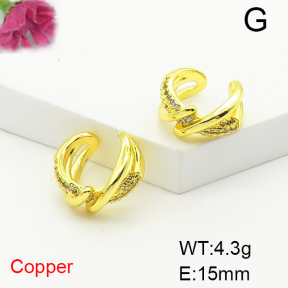 Fashion Copper Earrings  F6E404749baka-L017