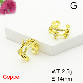 Fashion Copper Earrings  F6E404751ablb-L017