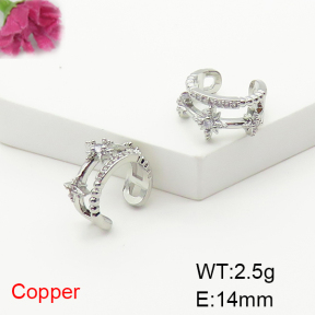 Fashion Copper Earrings  F6E404752ablb-L017